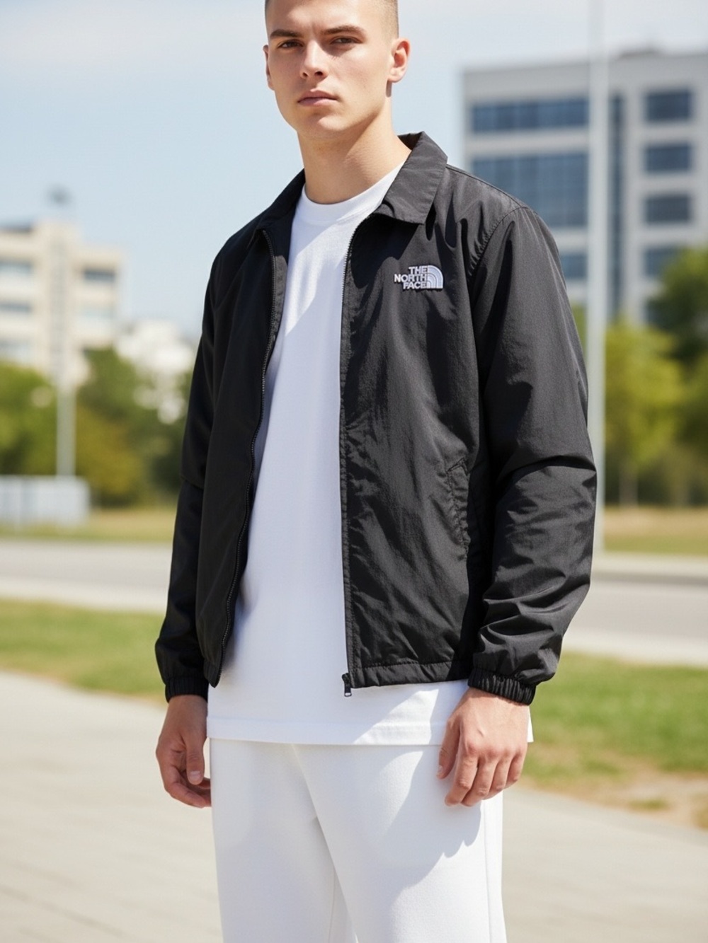 The North Face Black Men's Windbreaker Jacket